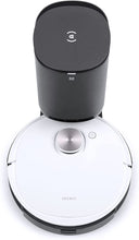 Carica l&#39;immagine nel visualizzatore di Gallery, ECOVACS DEEBOT OZMO T8+ Aspirapolvere Robot con Funzione Mopping e Stazione di Aspirazione Automatica, Navigazione 3D Intelligente, Rilevamento degli Ostacoli, Controllo Google Home, Alexa e App T8+ (con stazione di autosvuotamento)