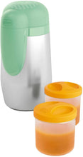 Carica l'immagine nel visualizzatore di Gallery, Chicco Portapappa e Portabiberon Termico in Acciaio Inox con 2 Contenitori, Contenitore Termico per Alimenti e Bevande, Mantiene la Temperatura Fino a 5 Ore, Contenitore Termico senza BPA, 0+ Mesi