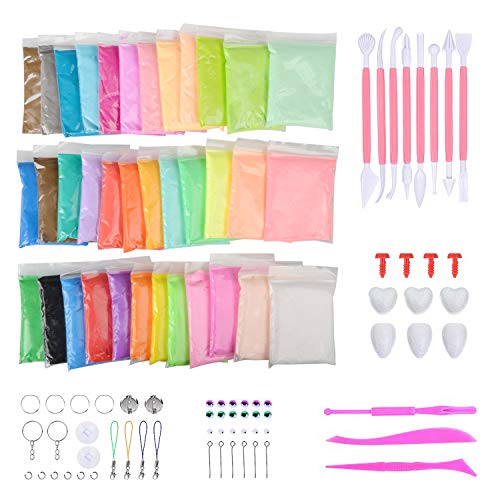Kit Fluffy Slime fai da te, KidsHobby 36 colori Putty Floam 36 Colors - Ilgrandebazar