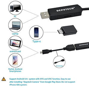 Depstech Endoscopio USB Semirigido Telecamera di Controllo 50HD - Ilgrandebazar