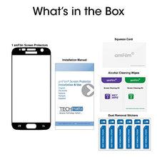 Carica l&#39;immagine nel visualizzatore di Gallery, Galaxy S7 Vetro Temperato Pellicola Protettiva, amFilm Copertura Totale Nero - Ilgrandebazar