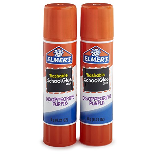 Elmer's E522 - Bastoncini di colla per la scuola, 0,21 oz, confezione da 2 - Ilgrandebazar