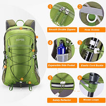 Carica l'immagine nel visualizzatore di Gallery, HOMIEE Zaino da Trekking 45 Litri, Resistente all'Acqua, Verde