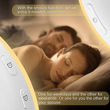 Carica l'immagine nel visualizzatore di Gallery, Wake up Light, Luce Sveglia da Comodino con Simulazione dell'Alba e Tramonto... - Ilgrandebazar