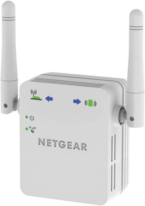 Netgear WN3000RP Ripetitore WiFi N300, Extender single 300 Mbps, Bianco