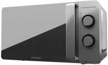 Carica l'immagine nel visualizzatore di Gallery, Cecotec - Microonde nero, 20 L, 6 livelli, tecnologia 3DWave, 700 W, effetto specchio, rivestimento Ready2Clean per una pulizia facile (Gray Mirror)