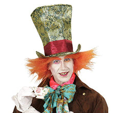 Carica l&#39;immagine nel visualizzatore di Gallery, WIDMANN WDM74990 - Cilindro Cappellaio Pazzo con Capelli, Multicolore - Ilgrandebazar