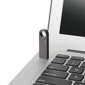 Chiavetta USB 32 GB, Mini PenDrive 32 giga (con Gancio) 32GB PEN Gray