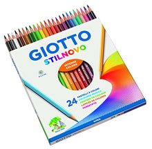 Carica l'immagine nel visualizzatore di Gallery, Giotto Stilnovo pastelli colorati  in astuccio 24 colori