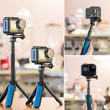 Carica l&#39;immagine nel visualizzatore di Gallery, TELESIN - Treppiede allungabile per selfie, asta telescopica GoPro Hero...