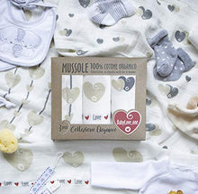 Carica l'immagine nel visualizzatore di Gallery, Mussole Neonato In Cotone Morbido ed Organico per Bimbi E Bebè. Ideali Come...