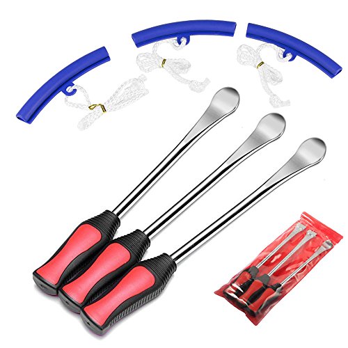 Mookis Leva a Cucchiaio in Acciaio Kit per Cambio dei Pneumatici Motocicli e...