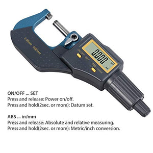 Proster LCD Comparatore Millesimale 0-1" Micrometro Con Display - Ilgrandebazar