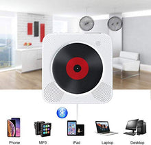 Carica l&#39;immagine nel visualizzatore di Gallery, Lettore CD/DVD portatile, lettore musicale Bluetooth con montaggio a...