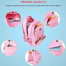 Carica l&#39;immagine nel visualizzatore di Gallery, Vbiger Zaino per bambini Borsa da scuola adorabile All&#39;aperto Casual Rosa 3