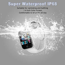 Carica l&#39;immagine nel visualizzatore di Gallery, Vicsainteck Smartwatch, 1.4 &#39;Grande Fitness Tracker Orologio bianco