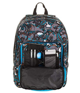 Zaino scuola Outsize SEVEN - REPTIL - Grigio - 33 LT - POWER BANK e SUPPORTO...