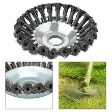 Carica l&#39;immagine nel visualizzatore di Gallery, Filo di Acciaio Testa rifilatore per Esterno, Circolare 6 pollici