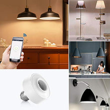 Carica l&#39;immagine nel visualizzatore di Gallery, Smart WiFi Portalampada E27, LoraTap Wireless Adattatore per LED Lampadina... - Ilgrandebazar