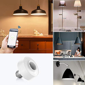 Smart WiFi Portalampada E27, LoraTap Wireless Adattatore per LED Lampadina... - Ilgrandebazar