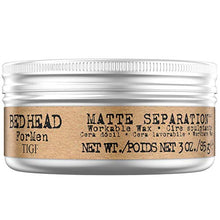 Carica l&#39;immagine nel visualizzatore di Gallery, Bed Head for Men by TIGI Matte Separation Cera per Capelli de Uomo, 85g