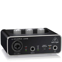 Carica l&#39;immagine nel visualizzatore di Gallery, Behringer U-PHORIA UM2  2 x 2 interfacce audio USB 2.0 Nero - Ilgrandebazar