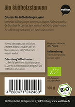 Carica l'immagine nel visualizzatore di Gallery, Wohltuer, Bastoncini di liquirizia biologica interi 15 pezzi 11 cm...