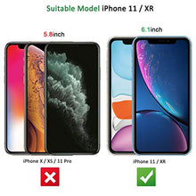 Carica l&#39;immagine nel visualizzatore di Gallery, NEW&#39;C 2 Pezzi, Vetro Temperato per iPhone 11 e iPhone XR (6,1 Pollici), Pellicola Prottetiva Anti Graffio, Anti-Impronte, Senza Bolle, Durezza 9H, 0,33mm Ultra Trasparente, Ultra Resistente