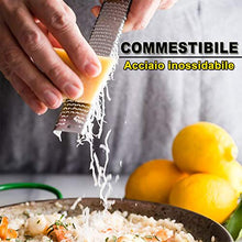 Carica l'immagine nel visualizzatore di Gallery, JTENG 2pcs Zester, Grattugia in Acciaio Inox - Formaggio, Limone, 2#-2pcs