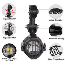 Carica l&#39;immagine nel visualizzatore di Gallery, Faretti LED Moto Supplementari (2 pezzi)+Griglie fendinebbia+copertina+filo - Ilgrandebazar