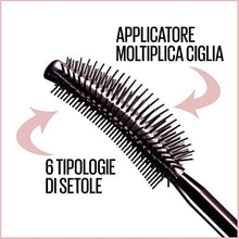 Carica l'immagine nel visualizzatore di Gallery, Maybelline New York Mascara Volumizzante Ciglia Sensazionali, Effetto...
