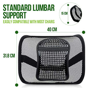 Supporto Lombare, RenFox Schienale Ergonomico Cuscino Pad Lombare... - Ilgrandebazar