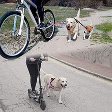 Carica l&#39;immagine nel visualizzatore di Gallery, BIKE AND DOG Cinghia, Portare Uno o Piu Cani con Una Bicicletta. (Rosa) rosa