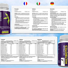 Carica l&#39;immagine nel visualizzatore di Gallery, Integratore Probiotici con Prebiotici - 16 Ceppi Batterici tra cui...