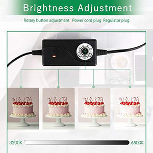 Amzdeal Tenda Studio Light Box Fotografico 40 * 40cm Portatile Dimmerabile