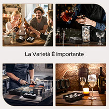 Carica l&#39;immagine nel visualizzatore di Gallery, TOPELEK Vaschetta del Ghiaccio, Alimentare Flessibile e Impilabile Nero