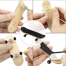 Carica l&#39;immagine nel visualizzatore di Gallery, Skateboard Finger da Dito, Mini Lega Professionale in Acero di Legno Nero