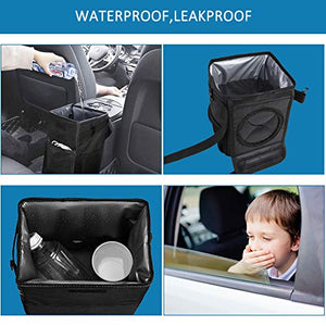 Winzwon Cestino per Spazzatura da Auto, Car Trash Can, Pattumiera Pieghevole...
