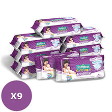 Carica l'immagine nel visualizzatore di Gallery, Pampers Sensitive Salviettine, 9 Confezioni da 63 Pezzi, 567 Salviettine - Ilgrandebazar