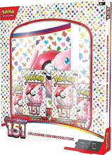 Carica l'immagine nel visualizzatore di Gallery, Collezione con raccoglitore di carte dell’espansione Scarlatto e Violetto - 151 del GCC Pokémon (fogli con nove tasche e quattro buste di espansione), edizione in italiano