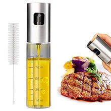 Carica l'immagine nel visualizzatore di Gallery, Eletorot Oliera in Vetro, Spray Olio Cucina Vetro 100ML,Porta Olio,Olio... - Ilgrandebazar