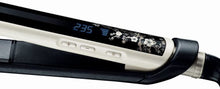 Carica l&#39;immagine nel visualizzatore di Gallery, Remington S9500 Piastra Lisciante Pearl Rivestimento in Ceramica, Display Digitale con Temperatura da 150 a 235°, Piastre da 110 mm, Voltaggio Universale, Cavo 3m, 48 W, Bianco/Nero