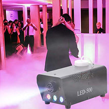 Carica l&#39;immagine nel visualizzatore di Gallery, Macchina del Fumo, UKing 500W della Nebbia discoteca con Luci LED e... - Ilgrandebazar