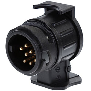 Anpro Adattatore Rimorchio 13 a 7 Poli Pin Gancio di Traino da 6CM