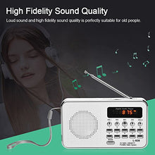Carica l&#39;immagine nel visualizzatore di Gallery, docooler Mini FM Radio Altoparlante Digitale Portatile da 3 W Rosso