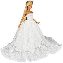 Carica l&#39;immagine nel visualizzatore di Gallery, Miunana Abito Da Sposa Con Velo E Corona Senza Vestito Bianco + + - Ilgrandebazar