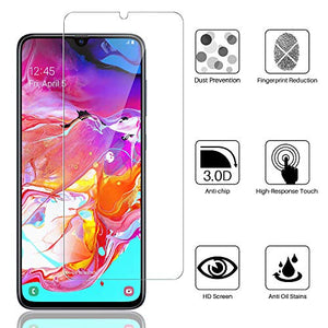 L K 3 Pezzi Pellicola Protettiva per Samsung Galaxy A70, A70 Vetro... - Ilgrandebazar