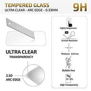 NEW'C 2 Pezzi, Vetro Temperato per Huawei Mate 20 Lite, Honor Play,...