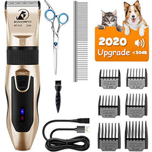 Carica l'immagine nel visualizzatore di Gallery, Tosatrice Cani Gatti, Bonve Pet Tosatore Clipper Ricaricabile Professionale...