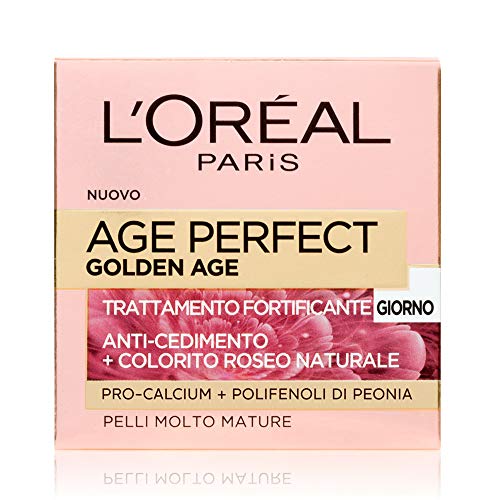 L'Oréal Paris Crema Viso Anti-Rughe Age Perfect Golden Age, Trattamento...